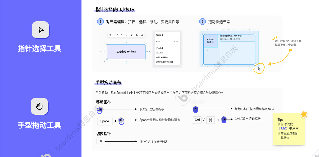 指针选择工具